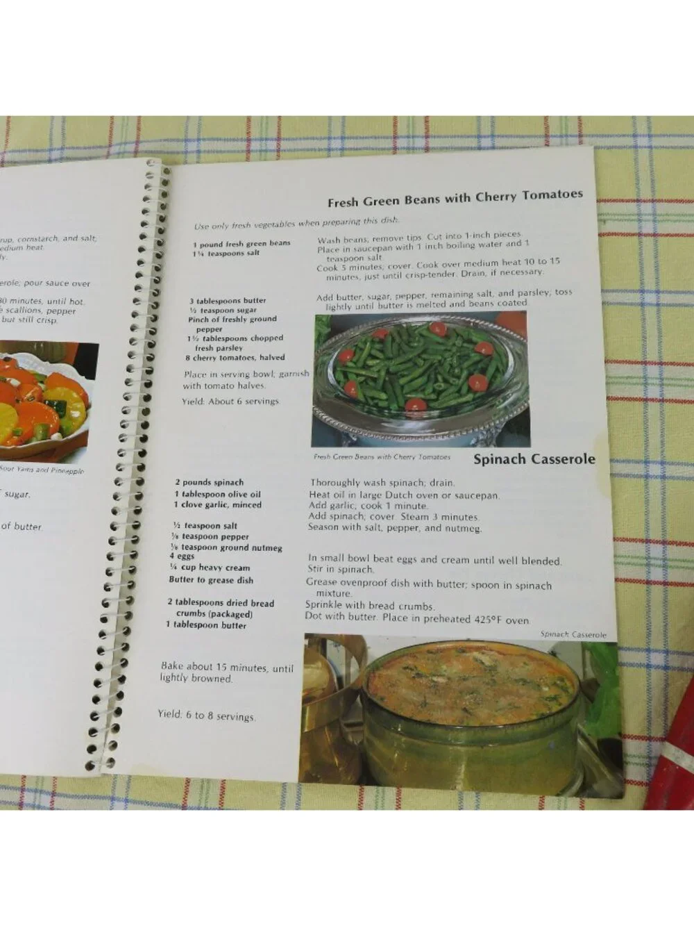 Nice & Easy Cooking Cook Book 1983 Spiral Bound Cookbook Edited by Jane Solmson